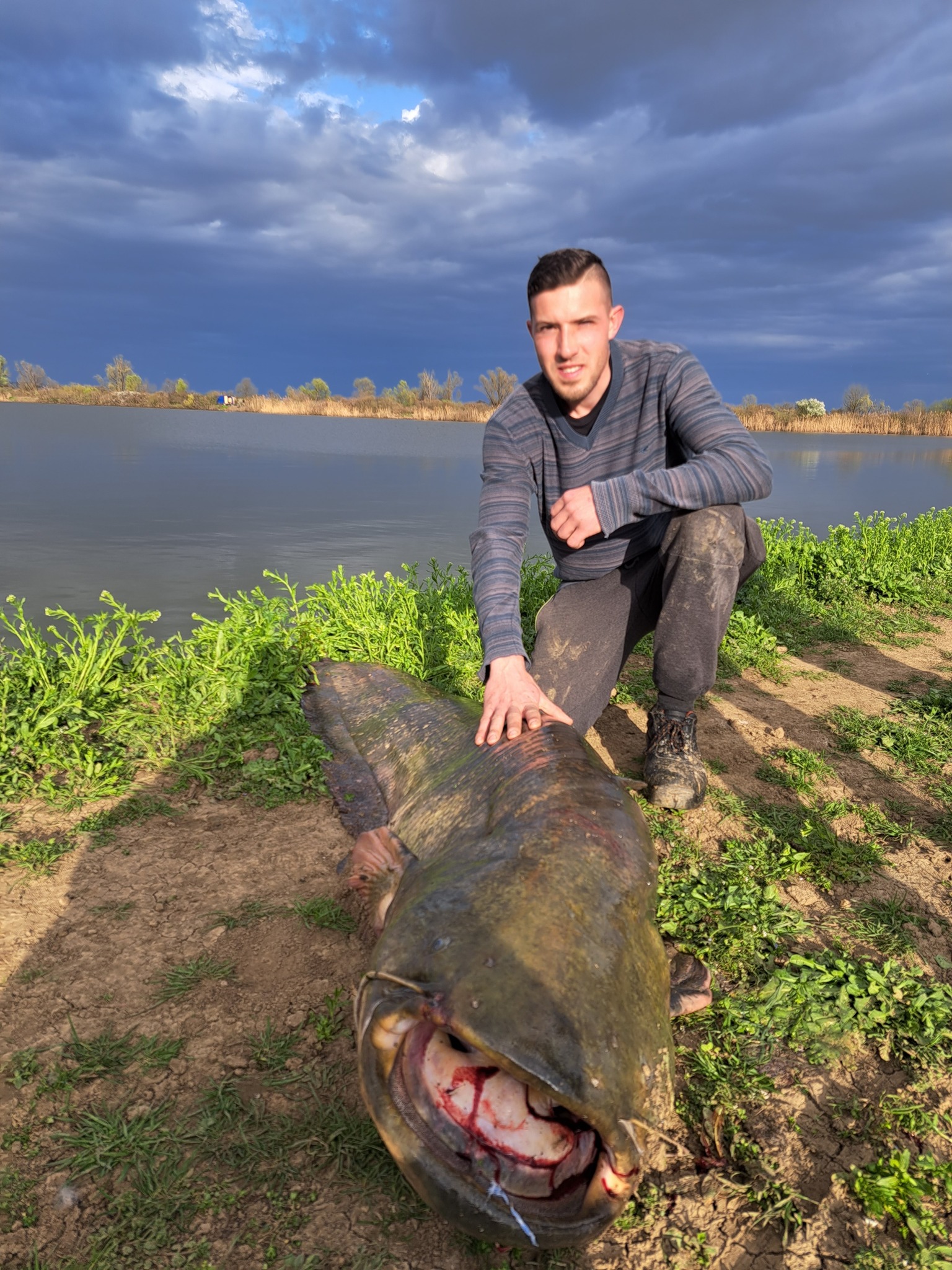 Davor ulovio grdosiju od 80 kilograma