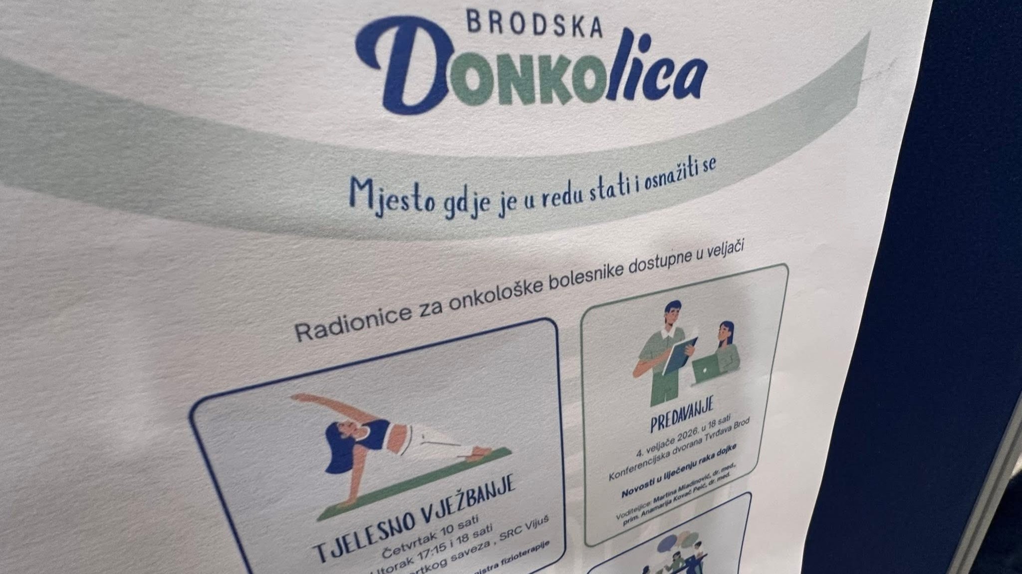 Vježbe, predavanja, kreativne radionice, psihološka podrška...- sve tijekom veljače
