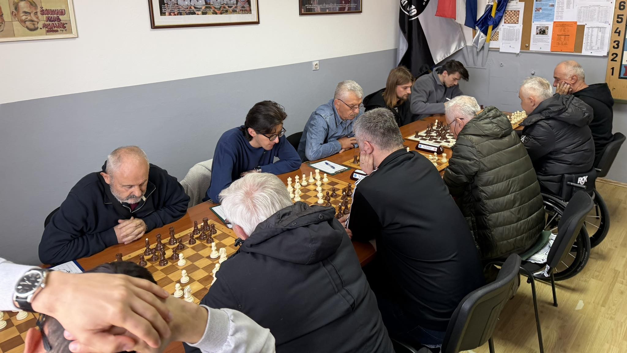 Odigrano je treće kolo treće hrvatske šahovske međužupanijske lige