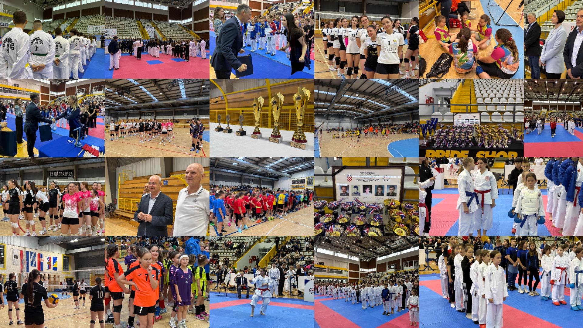 Stotine sportaša i posjetitelja na sportskim događanjima u Slavonskom Brodu